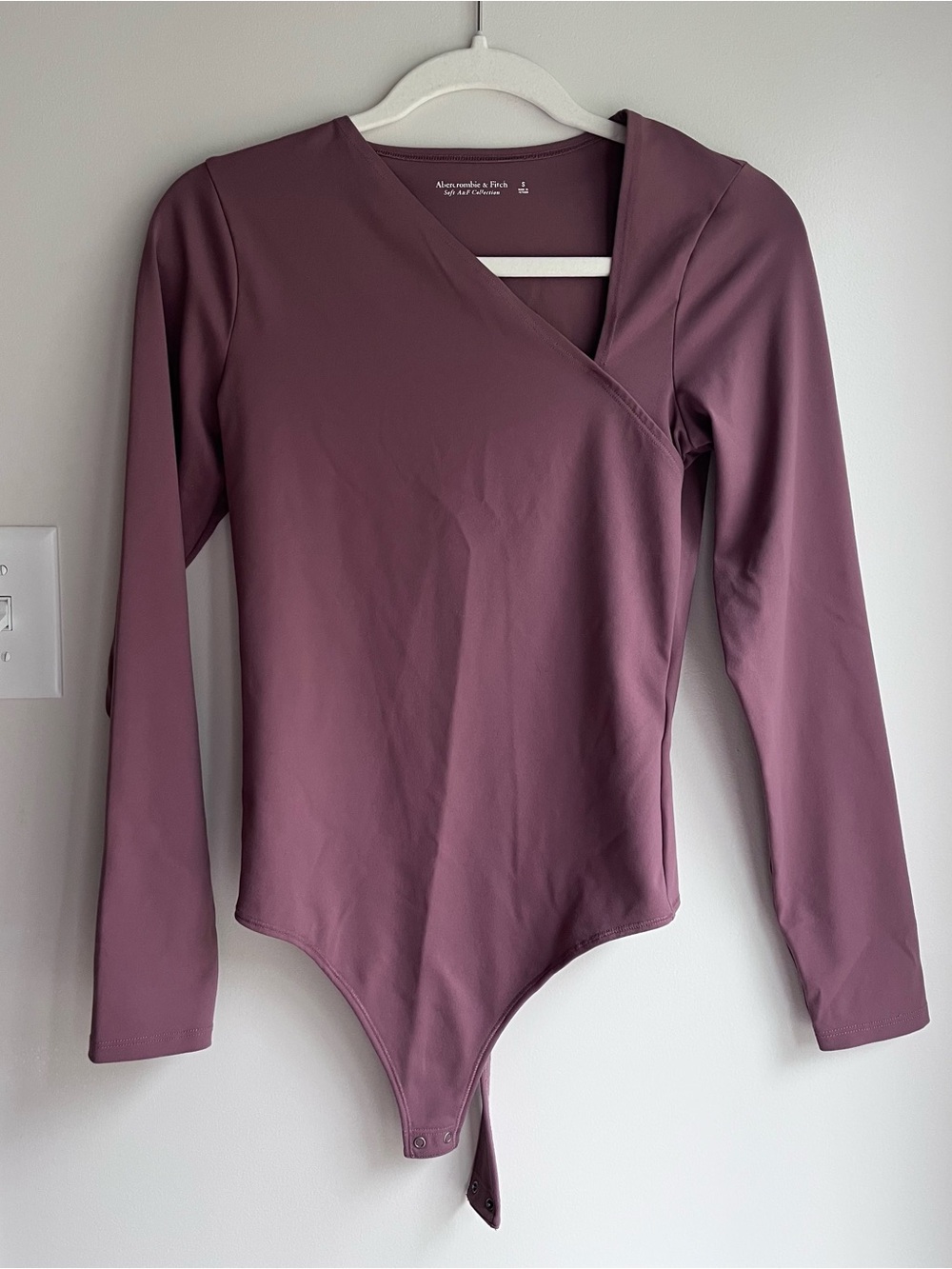 Abercrombie and Fitch Mauve bodysuit Small